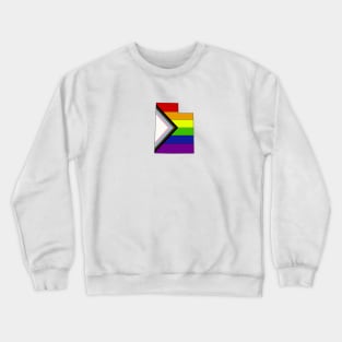 Progress pride flag - Utah Crewneck Sweatshirt